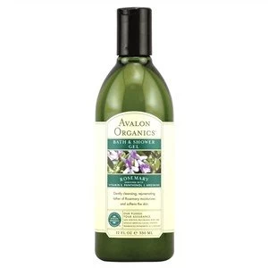 Avalon Organics Rosemary Bath & Shower Gel 350ml