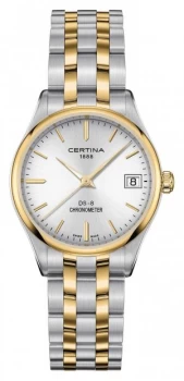 Certina Womens Ds-8 Quartz Chronometer C0332512203100 Watch