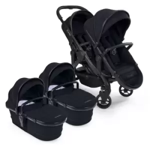 iCandy Peach 7 Combo Twin Pushchair, Black Edition