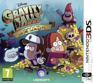 Gravity Falls Legend of the Gnome Gemulets Nintendo 3DS Game