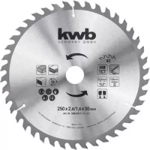 kwb 589359 Circular saw blade 250 x 30 mm