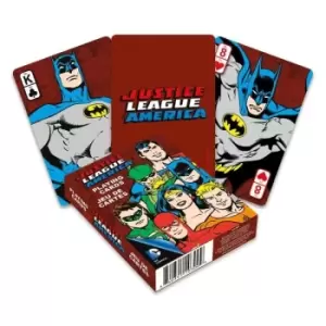 DC Comics Playing Cards Retro Justice League