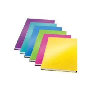 WOW Hard Cover Notepad, A5, Ruled, Assorted - Outer Carton of 6