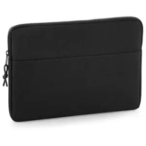 Essential 13" Laptop Case (One Size) (Black) - Bagbase