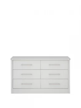 Consort Liberty Ready Assembled 3 + 3 Drawer Chest