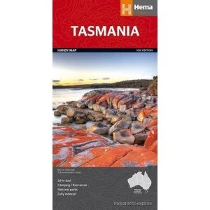 Tasmania State NP Handy Sheet map, folded 2015