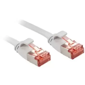 LINDY 47554 RJ45 Network cable, patch cable CAT 6 U/FTP 5m Grey