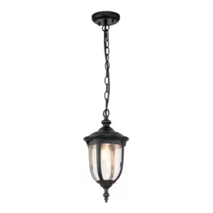Cleveland Outdoor Pendant Ceiling Light Weathered Bronze, IP44
