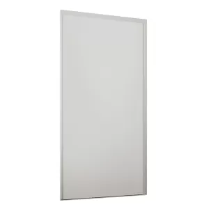 Spacepro Heritage Loft Sliding Door White Frame White Panel 914mm