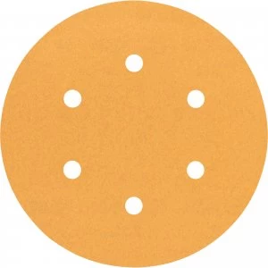 Bosch Red Wood Top Sanding Disc 150mm 150mm 120g Pack of 5
