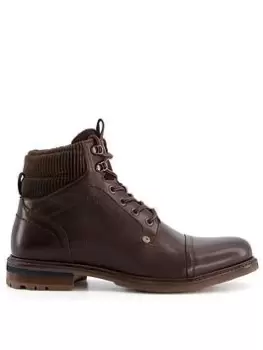 Dune London Candor Boot, Brown, Size 10, Men