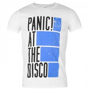 Official Panic At The Disco T Shirt Mens - Bars
