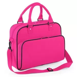 Bagbase Compact Junior Dance Messenger Bag (15 Litres) (One Size) (Fuchsia/Black)