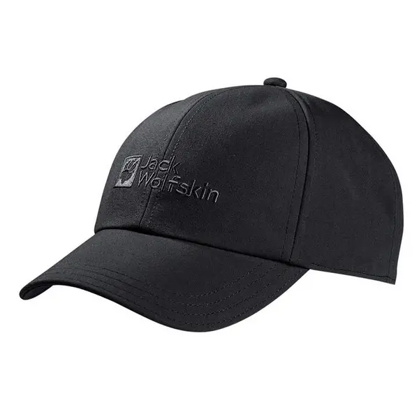 Jack Wolfskin Bsball Logo Cap 10 Caps One Size Black 40330503050
