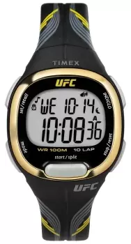 Timex x UFC TW5M52000 Takedown Digital / Black Rubber Watch