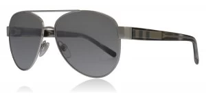 Burberry BE3084 Sunglasses Silver 10056V 57mm