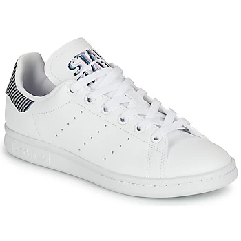 adidas STAN SMITH J boys's Childrens Shoes Trainers in White