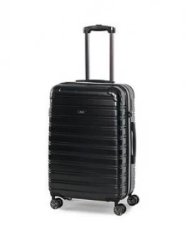 Rock Luggage Chicago Medium 8-Wheel Suitcase - Black
