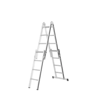 4x4 Black Line Telescopic Combination Ladder