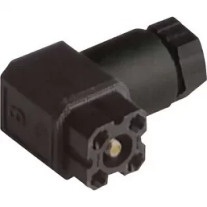 Hirschmann 932 157-100-1 G 4 W 1 F Connector For Control Voltage Of Black Number of pins:4