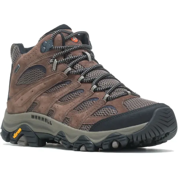 Merrell Mens Moab 3 Mid GTX Waterproof Walking Hiking Boots - UK 8 Brown male PS3763BRA8