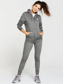 Nike Sportswear Fleece Tracksuit Grey Size M Women