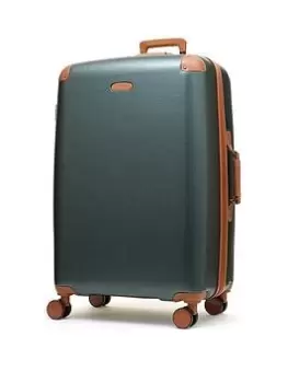 Rock Luggage Carnaby 8 Wheel Hardshell Large Suitcase - Emerald Green