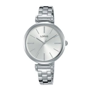 Lorus RG235QX9 Ladies Slim Polished Stainless Steel Bracelet Watch