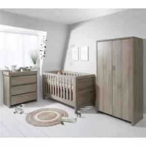 Tutti Bambini Modena Oak 3 Piece Nursery Furniture Set