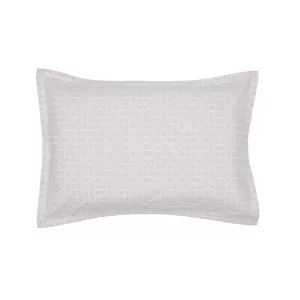 Murmur Thea Linen 100% Cotton Duvet Cover and Pillowcase Set Beige and White