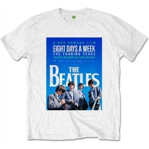 The Beatles - 8 Days a Week Movie Poster Mens Small T-Shirt - White