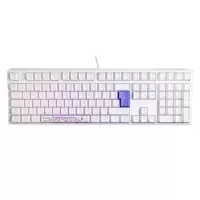 Ducky One 3 Classic Fullsize USB RGB Mechanical Gaming Keyboard Cherry Brown - Pure White UK Layout