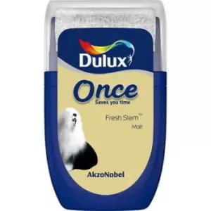 Dulux Once Fresh Stem Matt Emulsion Paint 30ml