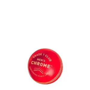 Gunn And Moore and Moore Chrome Grade Cricket Ball - Red