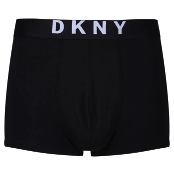 DKNY 3 Pack NY Trunks Mens - Blk/Wht/Gry