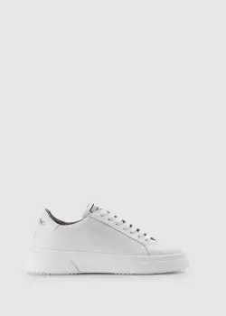 Valentino Shoes Womens Stan Lace Up Trainers In White