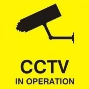 Zexum 100mm x 100mm CCTV In Operation Sticker