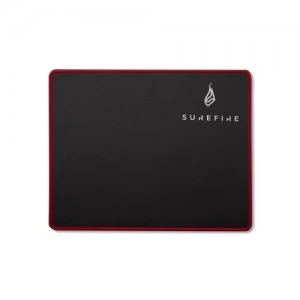 SureFire Silent Flight 320 Gaming mouse pad Black Red