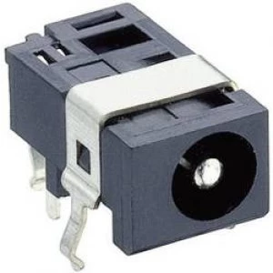 Low power connector Socket horizontal mount 4.4mm 1.6 mm