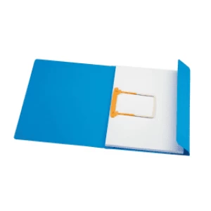 Jalema Secolor A4 Cardboard Clip File - Blue (10 Pack)