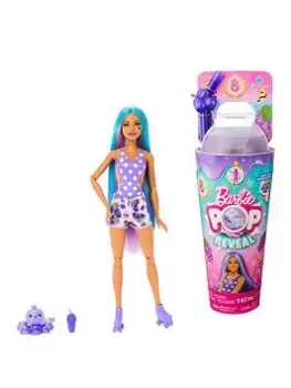 Barbie Pop Reveal Fruit Series - Grape Fizz Scented Doll & Surprises