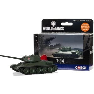 Corgi World of Tanks T34 Diecast Model