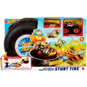 Hot Wheels - Monster Truck Stunt Tyre Playset