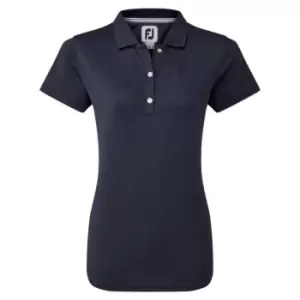 Footjoy Neck Trim Polo Shirt Womens - Blue