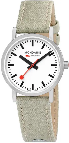 Mondaine Watch SBB Classic - White MD-200