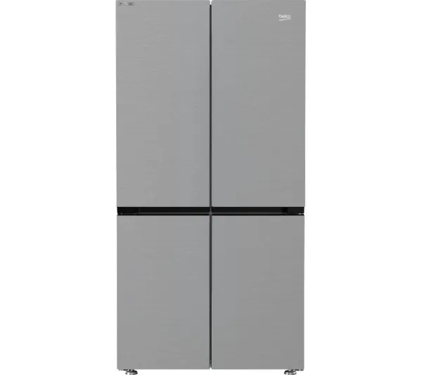Beko GN446224VPS Frost Free American Fridge Freezer - Stainless Steel Effect - E Rated