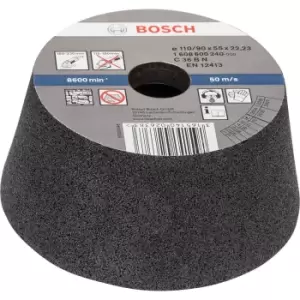 1608600240 90X110X55Mm Conical Cup Wheel 36G