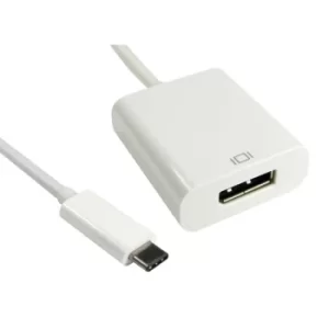 TruConnect 16-1738 15cm USB Type C M Display Port F White