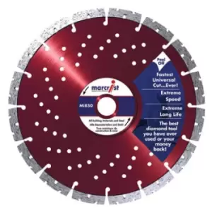 Marcrist MI850 Fast Cutting Universal Diamond Disc 125mm 22mm