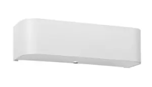 Lokko Up & Down Wall Lamp White 2x E27